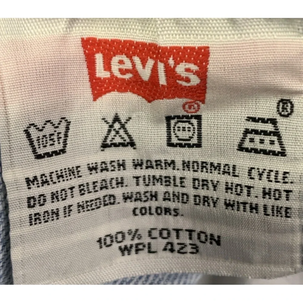 Levi's Light Blue Bootcut Jeans - Picture 9 of 11